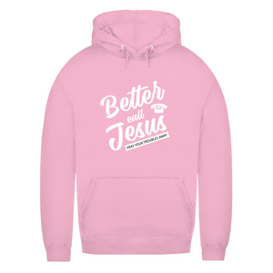 Damen Hoodie better call jesus