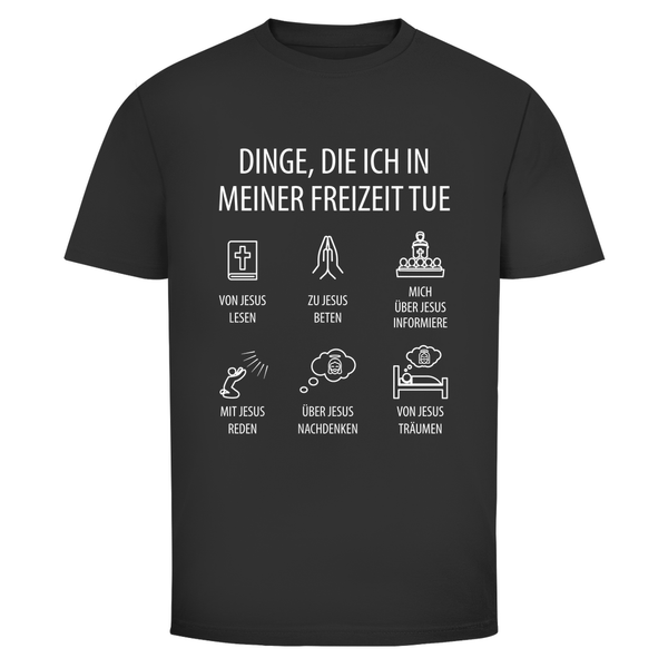 Herren T-Shirt dinge die ich in meiner freizeit tue