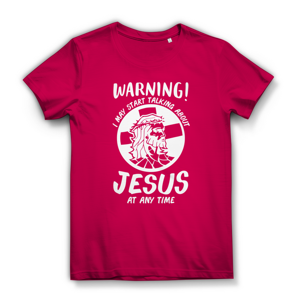 Damen Bio T-Shirt jesus at any time