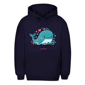 Unisex Oversize Hoodie Deep Waters Isaiah 43:2
