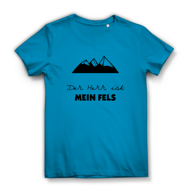 Damen Bio T-Shirt der herr ist mein fels