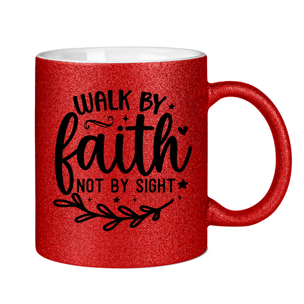 Glitzertasse walk by faith