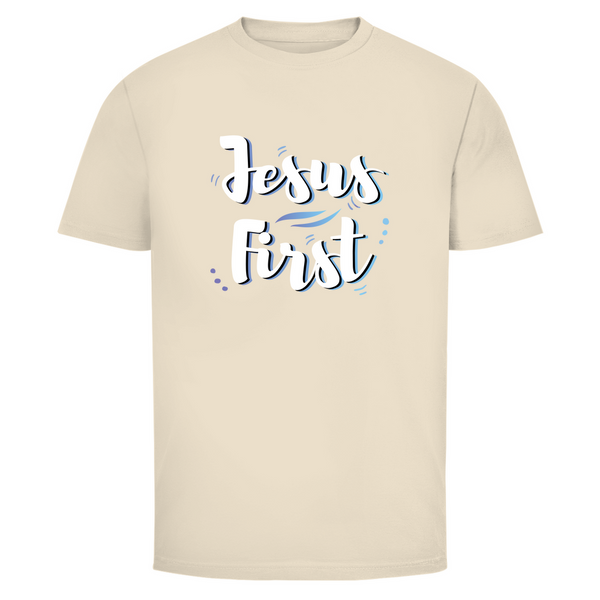 Herren T-Shirt jesus first