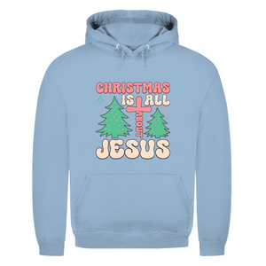 Herren Hoodie christmas is all about jesus