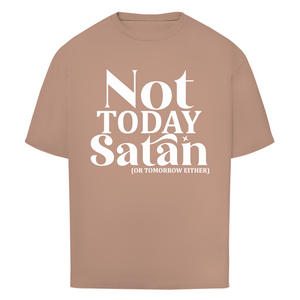 Oversize T-Shirt not today satan