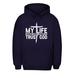 Unisex Oversize Hoodie when i learned to trust god