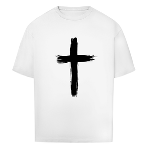 Oversize T-Shirt kreuz