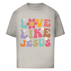 Oversize T-Shirt love like jesus retro