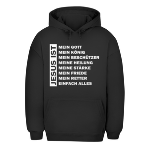 Unisex Oversize Hoodie jesus ist mein gott