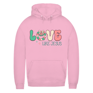 Damen Hoodie love like jesus