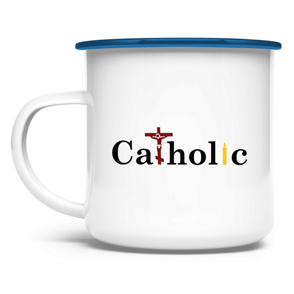 Emaille Tasse catholic