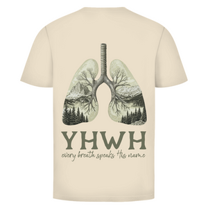 Herren T-Shirt yhwh every breath speakt his name
