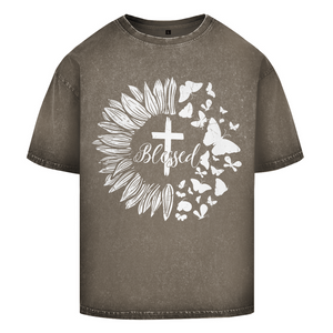 Oversize Washed T-Shirt blessed