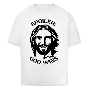 Oversize T-Shirt spoiler god wins