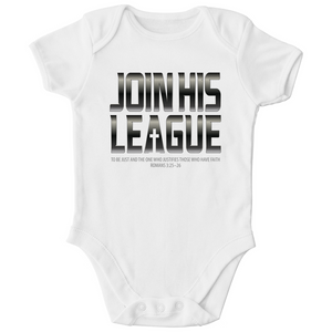 Kinder Bio Body Join his league romans 3:25-26
