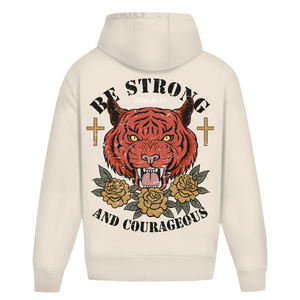 Oversize Hoodie Ohne Kordel be strong and courageous joshua 1:9