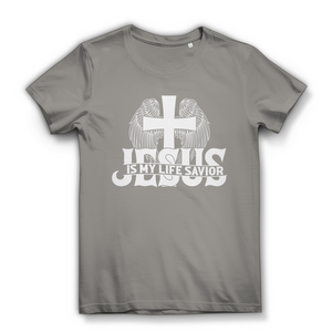 Damen Bio T-Shirt jesus is my life savior