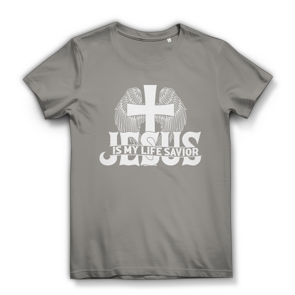 Damen Bio T-Shirt jesus is my life savior