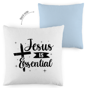 Kopfkissen zweifarbig jesus is essential