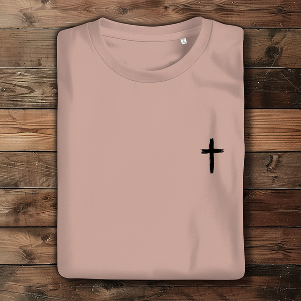 Damen Bio T-Shirt kreuz