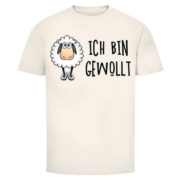 Herren T-Shirt ich bin gewollt