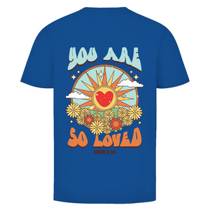 Herren T-Shirt you are so loved john 3:16