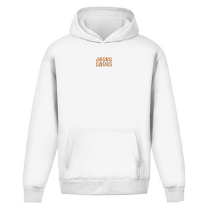 Oversize Hoodie Ohne Kordel jesus saves john 3:16-17