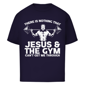 Oversize T-Shirt jesus and gym