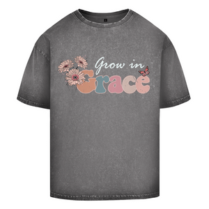 Oversize Washed T-Shirt grow in grace