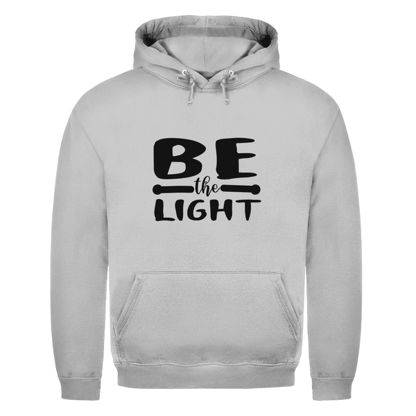 Herren Hoodie be the light