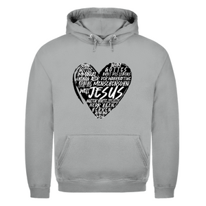 Herren Hoodie jesus guter hirte