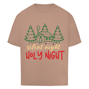 Oversize T-Shirt silent night holy night