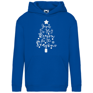 Kinder Hoodie jesus is the reason tannenbaum