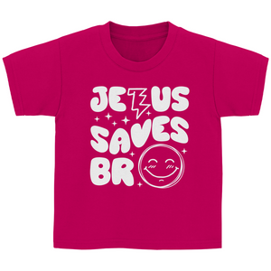 Kinder  T-Shirt jesus saves bro