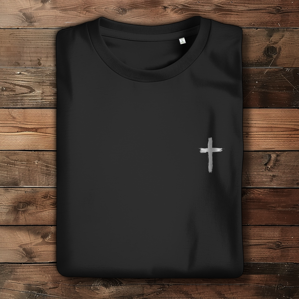 Damen Bio T-Shirt kreuz