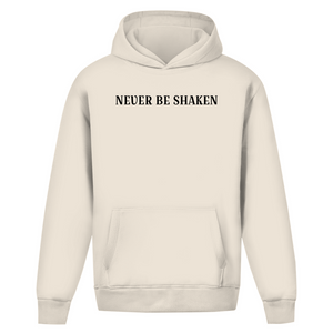 Oversize Hoodie Ohne Kordel never be shaken