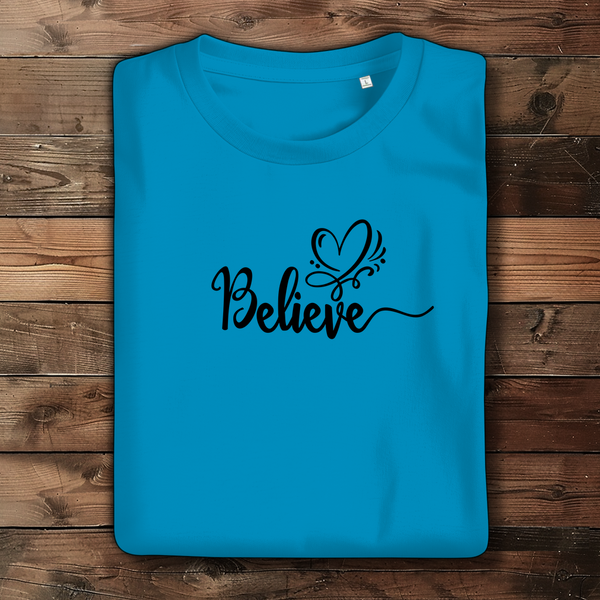 Damen Bio T-Shirt believe