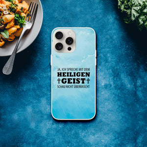 ich spreche mit dem heiligen geist iPhone-Hülle