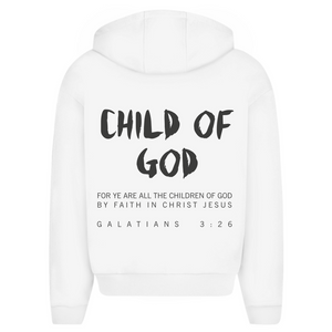 Oversize Zipper Hoodie child of god galatians 3:26