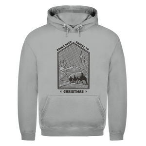 Herren Hoodie christ to christmas