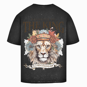 Oversize Washed T-Shirt daughter of the king 2 corinthians 6:18