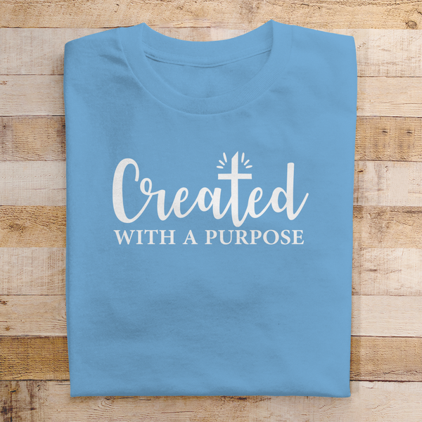 Herren T-Shirt created with a purpose