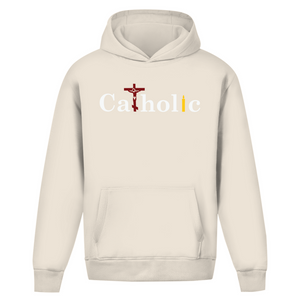 Oversize Hoodie Ohne Kordel catholic