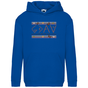 Kinder Hoodie god is greater
