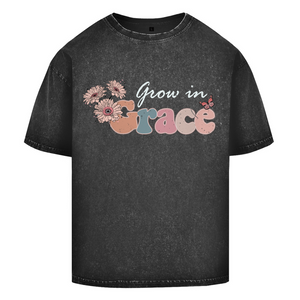 Oversize Washed T-Shirt grow in grace