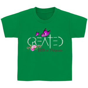 Kinder T-Shirt created with a purpose