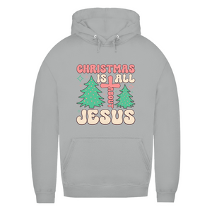 Damen Hoodie christmas is all about jesus