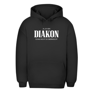 Unisex Oversize Hoodie ja ich bin diakon