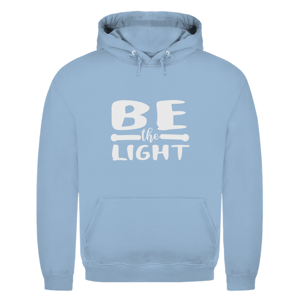 Herren Hoodie be the light