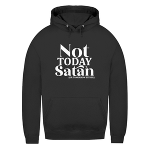 Damen Hoodie not today satan